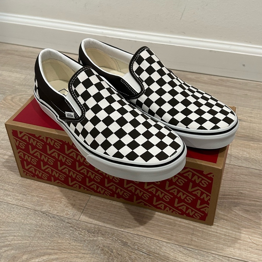 Vans Checkerboard Slip-Ons (Men’s Size 10) – Brand New
